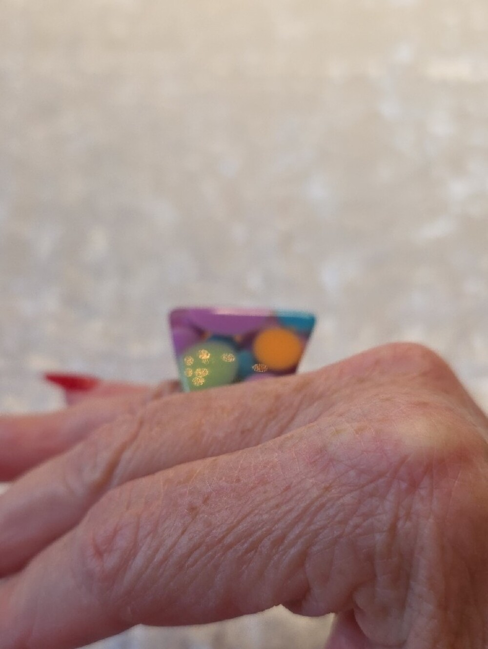 Sobral Rare Petit Boules "Equilibrio" Statement Ring* - Picture 8 of 10